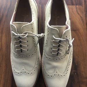 Cole Haan WHite and Pink Oxfords